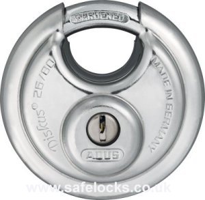 Abus 26/80 Diskus Solid Body Padlock 26 80mm